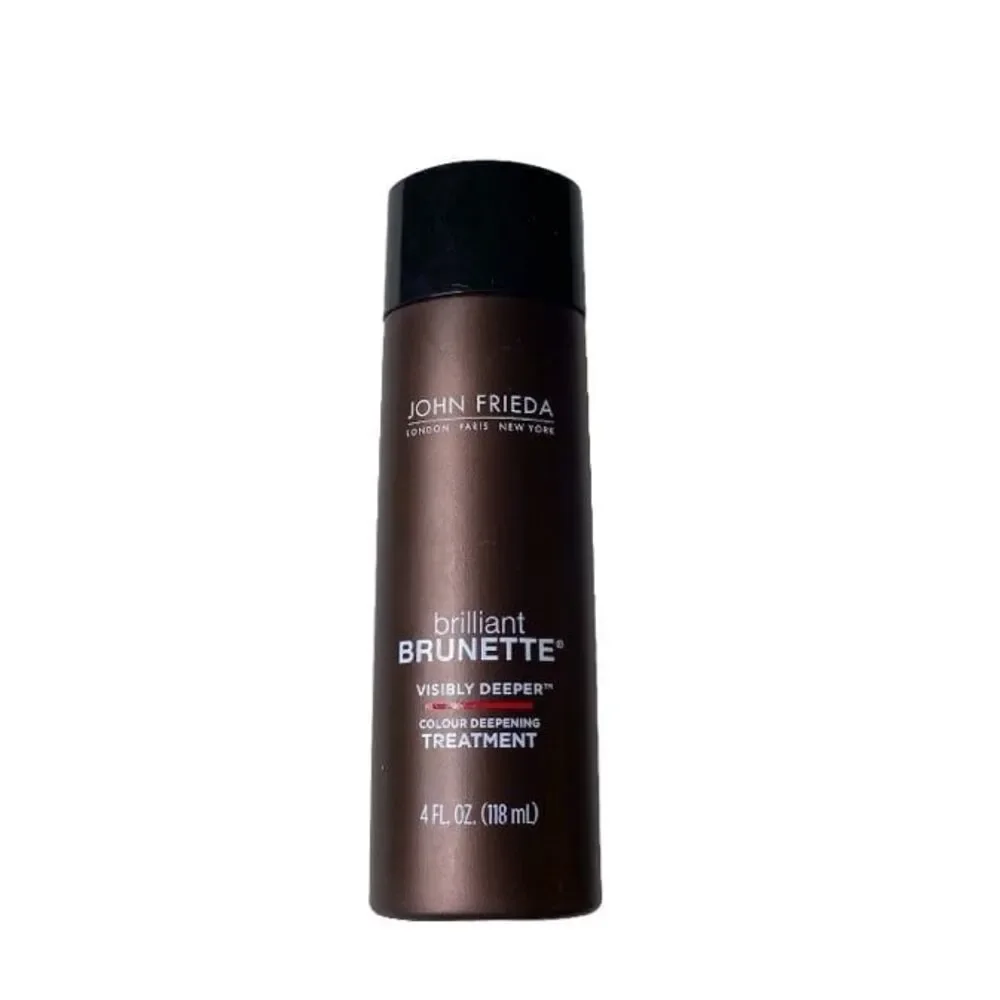 John Frieda Brilliant Brunette Hair Visibly Deeper Color Deepening Treatment 4oz